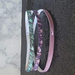 Nike Headbands Unisex 3pk Nonslip Grip Logo